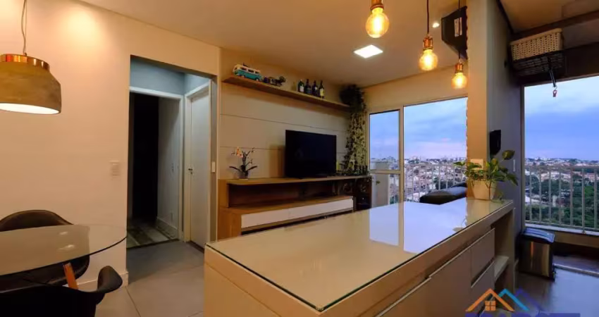 Apartamento com 2 dormitórios à venda, 52 m² por r$ 360.000,00 - centro - americana/sp