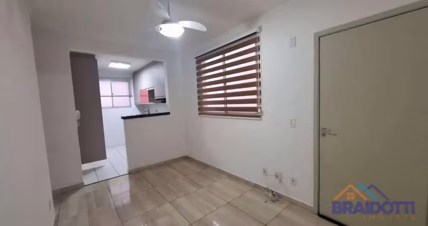 Apartamento, 45 m² - venda por r$ 220.000,00 ou aluguel por r$ 1.562,00/mês - loteamento industrial machadinho - americana/sp
