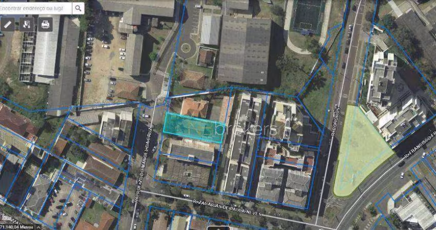 Terreno à venda, 606 m² por R$ 1.890.000,00 - Portão - Curitiba/PR