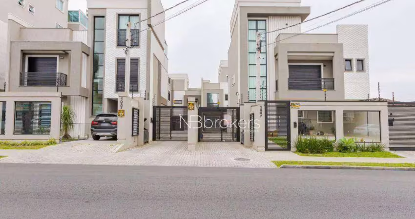 Sobrado com 4 dormitórios à venda, 200 m² por r$ 1.248.500,00 - boqueirão - curitiba/pr