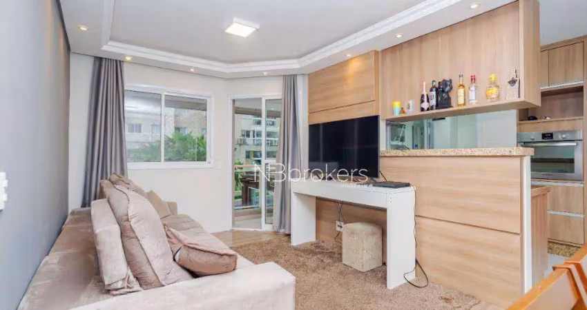 Apartamento à venda, 85 m² por r$ 779.000,00 - portão - curitiba/pr