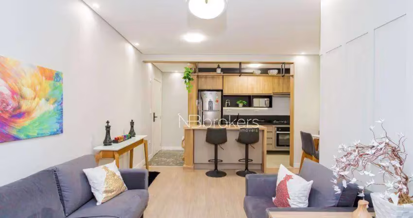 Apartamento com 3 dormitórios à venda, 85 m² por r$ 630.000,00 - novo mundo - curitiba/pr