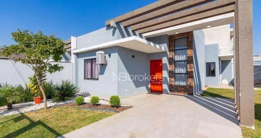 Casa com 3 dormitórios à venda, 79 m² por r$ 689.900,00 - pioneiros - fazenda rio grande/pr