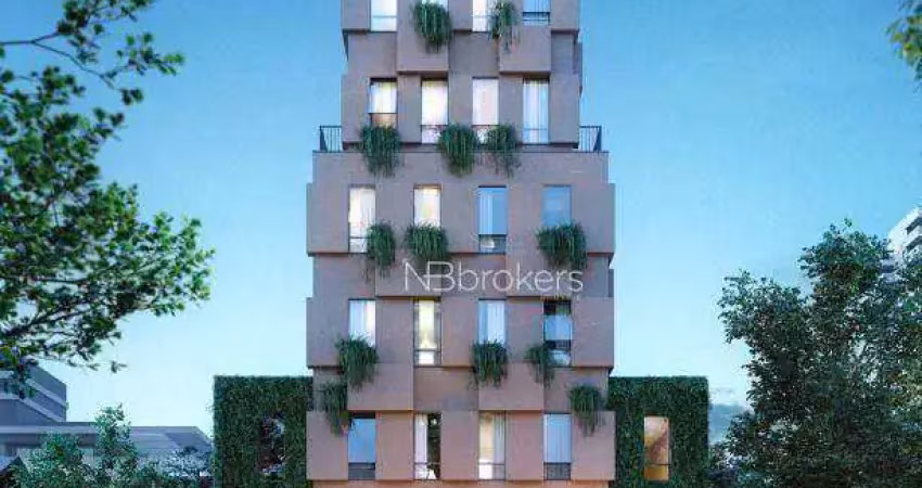 Apartamento com 1 dormitório à venda, 18 m² por r$ 252.350,00 - são francisco - curitiba/pr