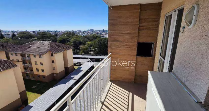 Apartamento com 3 dormitórios para alugar, 70 m² por r$ 4.190,00/mês - capão raso - curitiba/pr