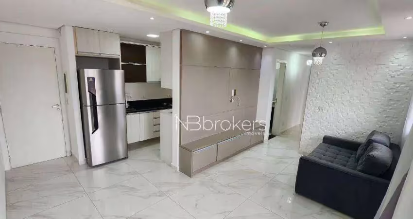 Apartamento com 3 dormitórios para alugar, 70 m² por r$ 3.855,00/mês - capão raso - curitiba/pr