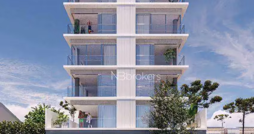 127,63m² com 2 vagas em localização privilegiada no litoral!