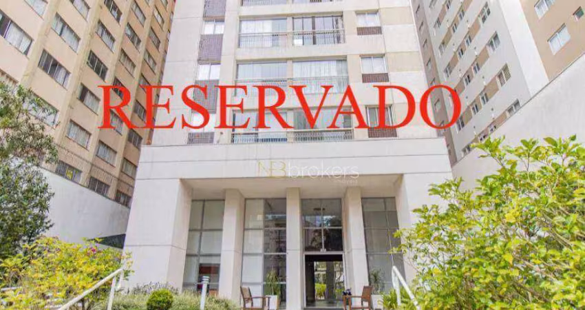 Apartamento com 1 dormitório para alugar, 48 m² por R$ 4.370,00/mês - Centro - Curitiba/PR