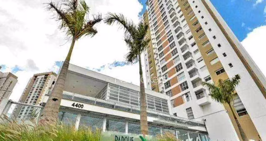 Com 113m² privativos em condomínio clube - 1 suíte, closet e varanda com churrasqueira!