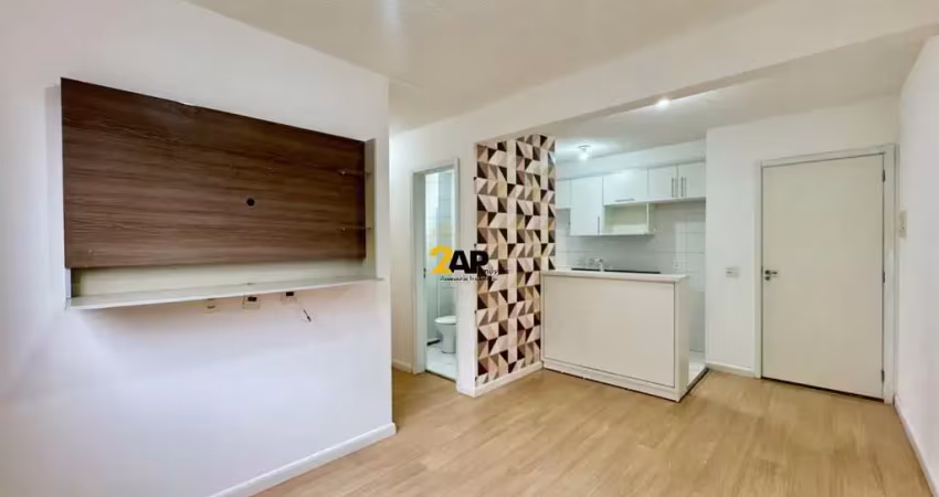Apartamento à venda ou locação em são paulo-sp, jardim helga: 2 quartos, 1 banheiro, 1 vaga, 43m². venha conferir!