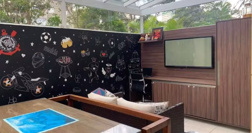 Apartamento garden à venda na vila andrade - espaçoso, 3 quartos, 1 suíte, 2 banheiros, 2 vagas, 179m²