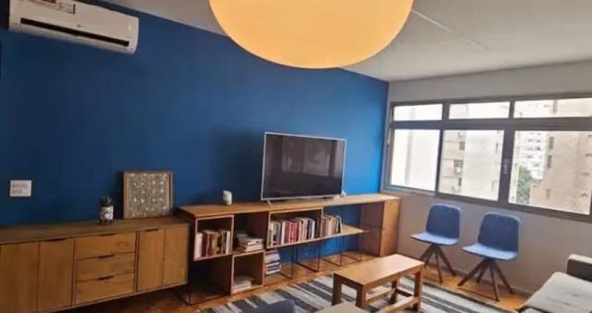 Apartamento de 2 quartos na Rua Pamplona - Jardim Paulista, São Paulo-SP, com 96m² e 1 vaga de garagem