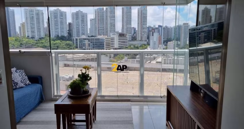 Imperdível! Apartamento Mobiliado à venda com 76m², 2 quartos (1 suite) e 1 vaga de garagem. Vila Andrade, São Paulo-SP.