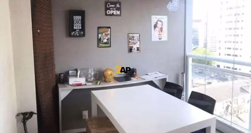 Apartamento à venda na vila olímpia, são paulo-sp: 1 quarto, 1 suíte, 3 salas, 1 banheiro, 1 vaga de garagem, 40m² de área.
