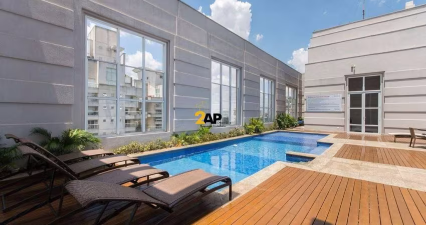 Apartamento à venda em São Paulo-SP, Vila Nova Conceição: 1 quarto, 1 suíte, 3 salas, 1 banheiro, 1 vaga de garagem, 48m²!