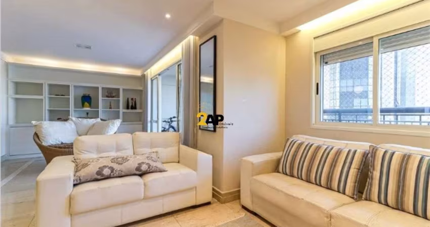 Apartamento de Luxo no Jardim Paulista: 3 Quartos, 2 Suítes, 3 Salas, 3 Banheiros, 2 Vagas - 139m² - São Paulo-SP.