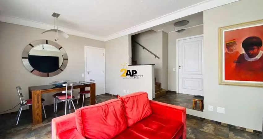 Apartamento duplex a venda no campo belo, 2 suítes 2 vagas com 96m² .