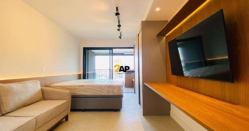Apartamento Studio mobiliado a venda no Brooklin com 33m²
