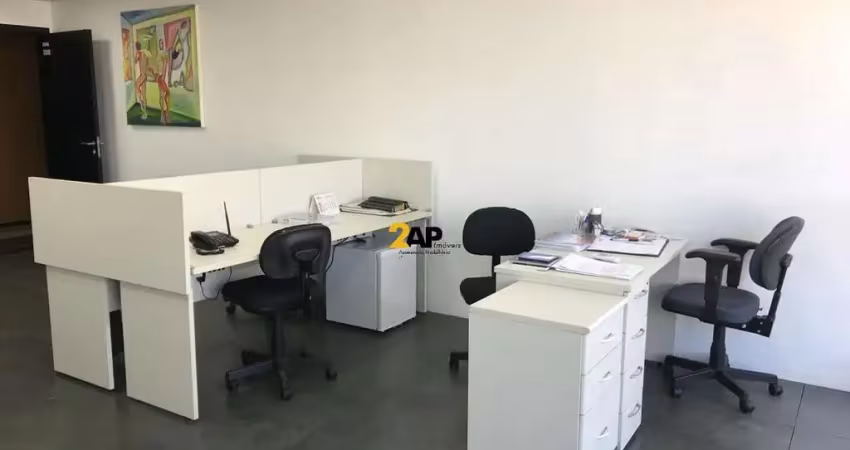 Sala comercial de alto padrão para locação em condomínio na vila gertrudes, são paulo-sp - 41m², 1 vaga de garagem!