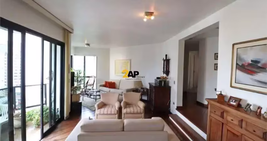 Apartamento à venda em indianópolis, com  4 quartos, 2 suítes, 3 salas, 4 banheiros, 2 vagas de garagem, 176m².