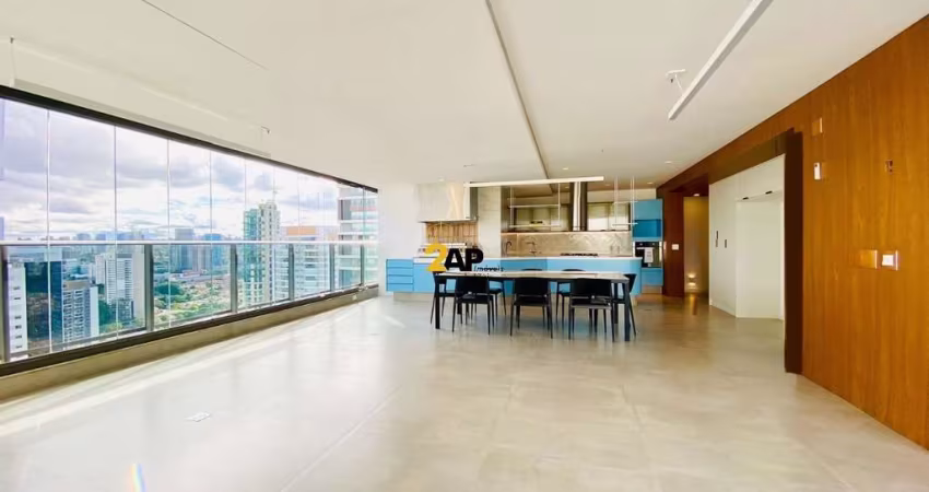Cobertura duplex a venda e locação no Brooklin, 3 suítes, 3 vagas com 204m² .