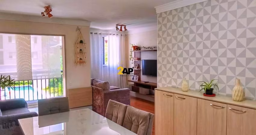Apartamento à venda em São Paulo-SP, Vila Praia: 2 quartos, 1 suíte, 2 salas, 2 banheiros, 1 vaga de garagem, 64m². Venha conferir!