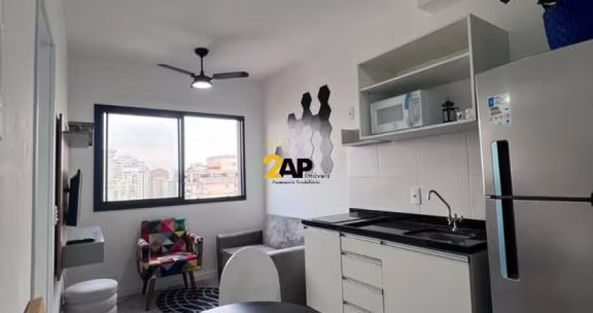 Studio para locação na Vila Pompéia, São Paulo-SP: 1 quarto, 1 sala, 1 banheiro, 24m² de área! Venha conferir!