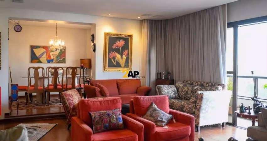 Impecável apartamento de luxo na Aclimação: 4 quartos, 2 suítes, 3 salas, 4 banheiros, 3 vagas, 206m². Confira agora!