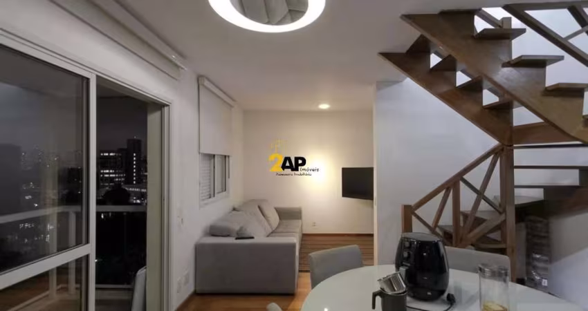 Apartamento para locação na Vila Cruzeiro, São Paulo-SP: 2 quartos, 2 suítes, 2 salas, 3 banheiros, 2 vagas de garagem, 74m².