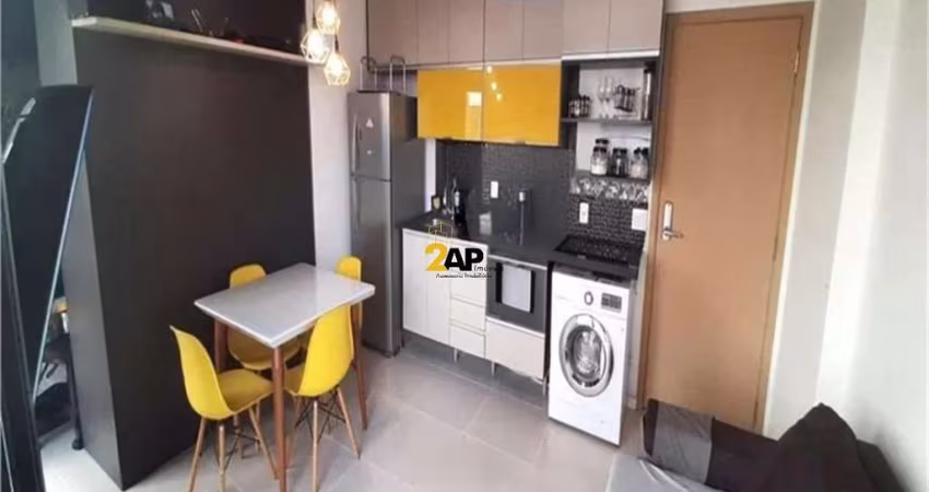 Apartamento à venda em Santo Amaro, São Paulo-SP: 1 quarto, 1 sala, 1 banheiro, 1 vaga de garagem!