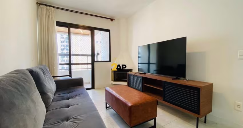 Apartamento para alugar mobiliado no Brooklin, 3 dormitórios, 2 vagas de garagem com 87m².