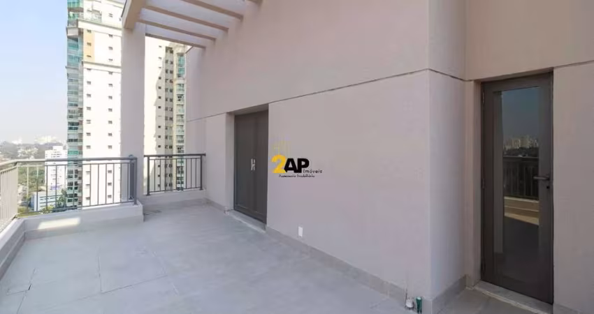 Apartamento à venda no Brooklin, São Paulo-SP: 1 quarto, 1 sala, 1 banheiro, 60m² de área! Venha conferir!