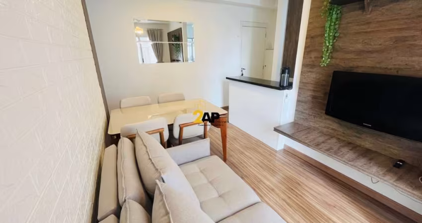 Apartamento à venda em Jundiaí-SP, bairro Cidade Luiza: 2 dormitórios, 1 suíte, 2 banheiros, 1 vaga, 56m². Condomínio: Brisas Bosque Itirapina.
