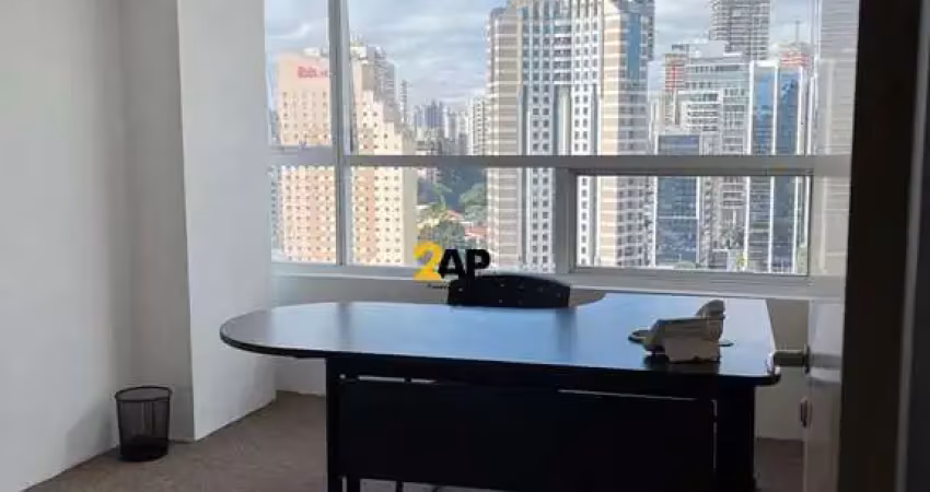 Sala comercial para locação dentro do renomado morumbi shopping em são paulo-sp,  2 salas, 2 banheiros, 42m² de área.