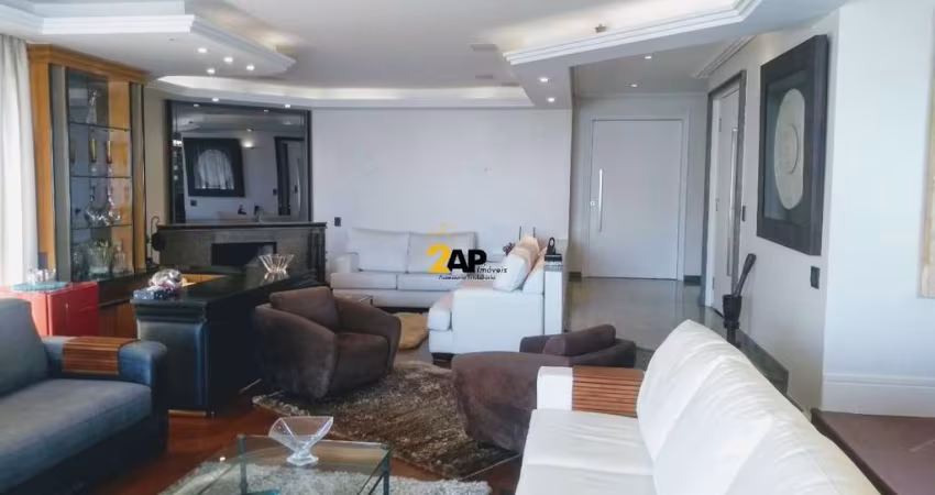 Apartamento de Luxo na Vila Mariana: 4 quartos, 2 suítes, 3 salas, 5 banheiros, 4 vagas de garagem - 272m² - São Paulo-SP!