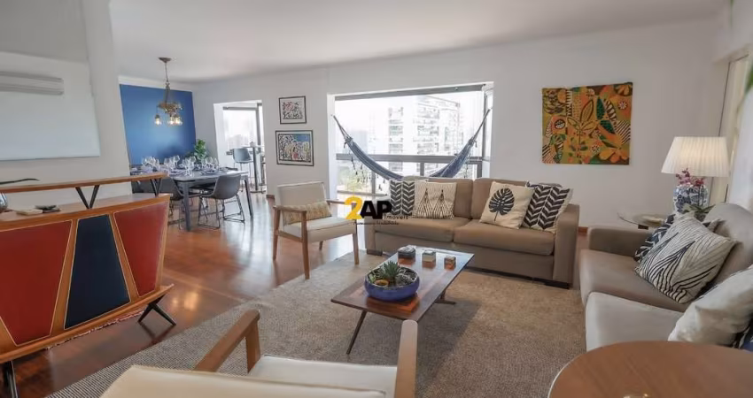Imóvel de alto padrão: Apartamento de 3 quartos com 3 suítes, 3 salas e 3 vagas na Cidade Monções - São Paulo SP