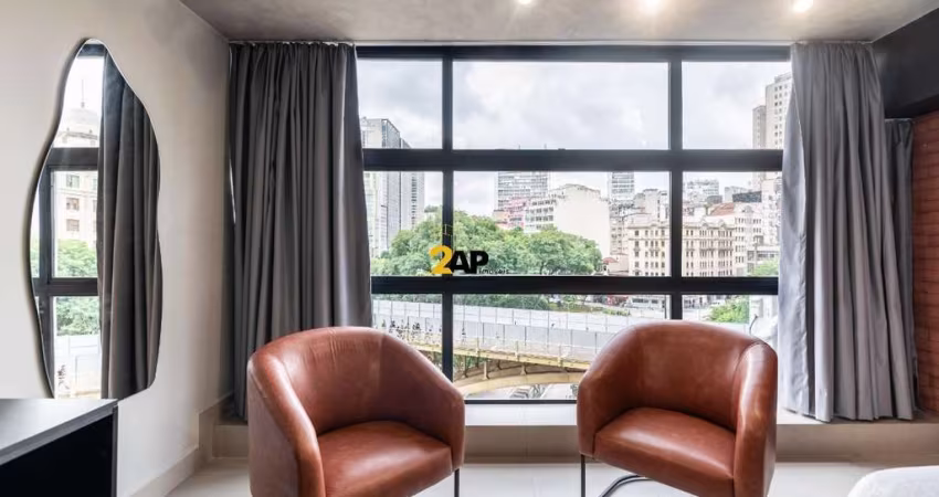 Apartamento à venda no Centro de SP: 1 quarto, 1 sala, 1 banheiro, 37m² de área. Aproveite esta oportunidade!