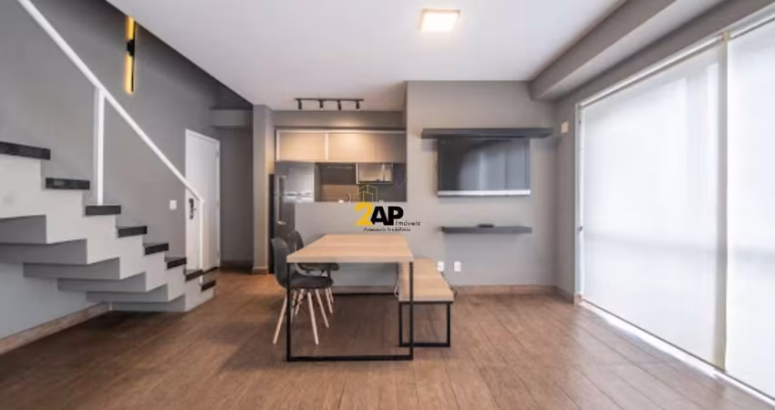 Duplex para venda ou locação em na Vila Gertrudes: 1 quarto, 1 suíte, 2 banheiros, 1 vaga, 89m². Venha conferir!