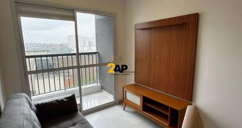 Apartamento de 41m² para locação mobiliado, 2 quartos e 1 vaga - Jardim Casablanca