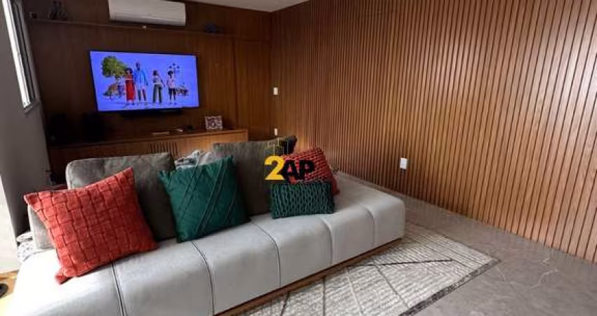 Excelente oportunidade: Apartamento mobiliado à venda em São Paulo-SP, Jardim Caravelas! 3 quartos, 3 suítes, 2 salas, 4 banheiros, 2 vagas, 121m².