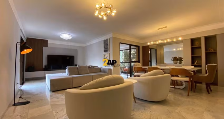 Apartamento para locação na Vila Andrade, São Paulo-SP: 4 quartos, 3 suítes, 5 banheiros, 3 vagas de garagem, 198 m².