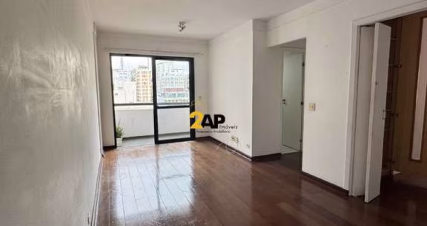 Apartamento à venda em Pinheiros, São Paulo-SP: 2 quartos, 1 suíte, 1 sala, 2 banheiros, 2 vagas de garagem, 65m² de área.