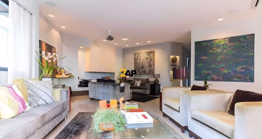 Apartamento de Luxo no Campo Belo: 4 Quartos, 3 Suítes, 3 Salas, 5 Banheiros, 3 Vagas de Garagem - São Paulo-SP  220m²