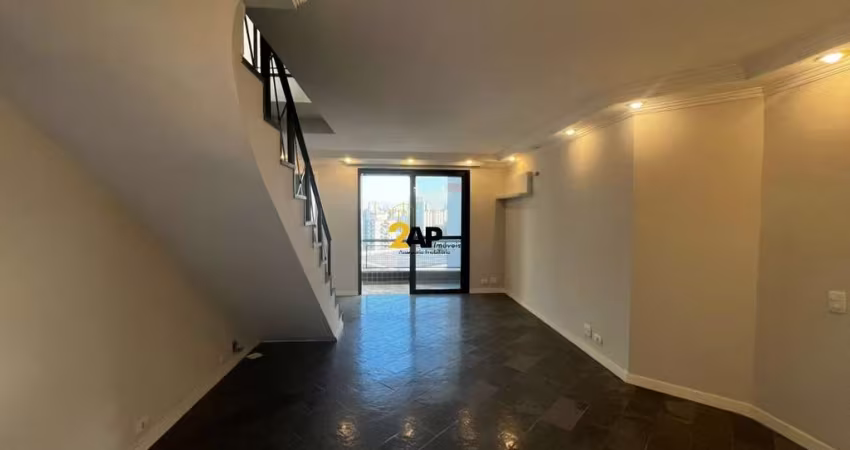 Cobertura Duplex de 181m² à venda ou locação com 3 quartos, 1 suíte e 3 vagas - Vila Andrade.