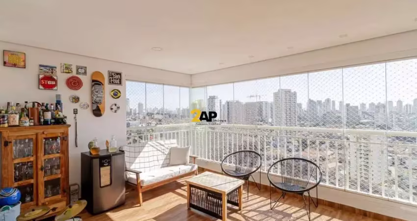 Venda de apartamento de 3 quartos na vila brasílio machado, são paulo: 115m², suíte, 2 vagas de garagem!