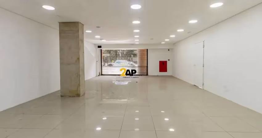 Excelente ponto comercial para locação em pinheiros, são paulo-sp: 2 salas, 2 banheiros, 1 vaga de garagem, 100m² área
