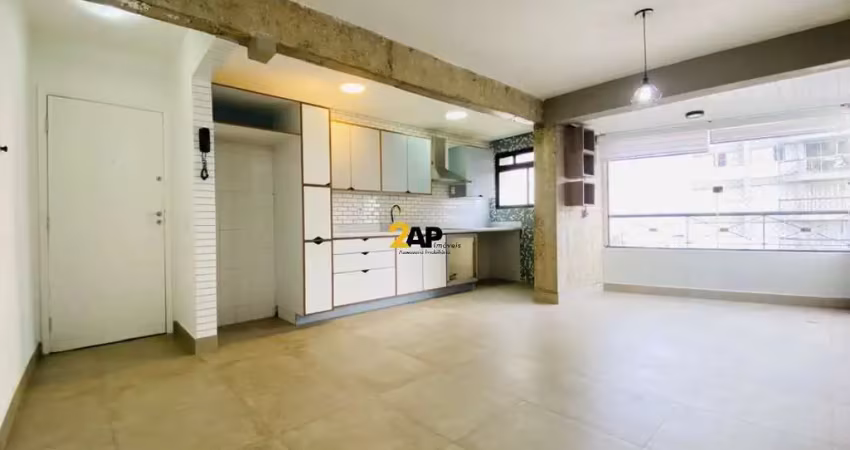 Apartamento para locação na vila andrade, com 2 dormitórios, 1 vaga de garagem, com 54m²