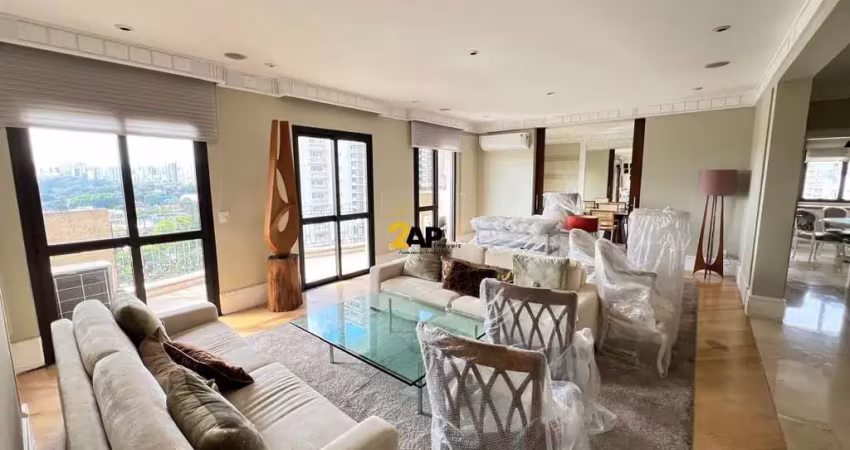Apartamento para locação em moema, 4 quartos, 4 suítes, 6 banheiros, 6 vagas, 313m²