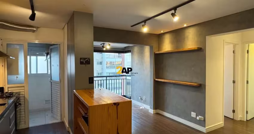 Apartamento para locação na vila andrade, são paulo-sp: 2 quartos, 1 suíte, 2 banheiros, 1 vaga, 54m²!