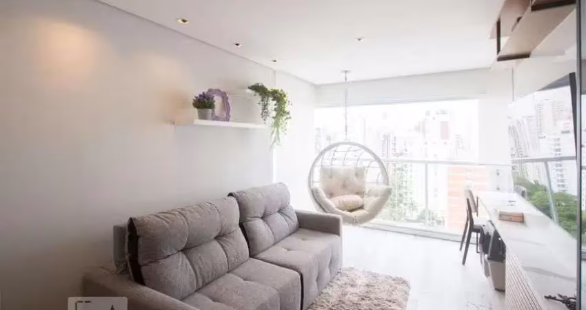 Apartamento com 1 quarto à venda na Avenida Vereador José Diniz, 3130, Brooklin, São Paulo